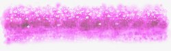 紫色卡通梦幻唯美花纹装饰素材
