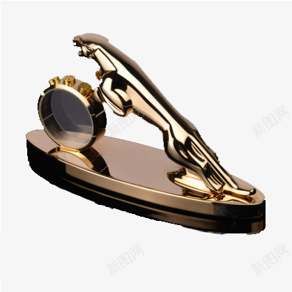 金钱豹香水座png免抠素材_88icon https://88icon.com 产品实物 动物 香水座