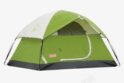绿色野地帐篷素材