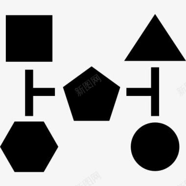 黑色丝袜黑色形状的块体方案图标图标