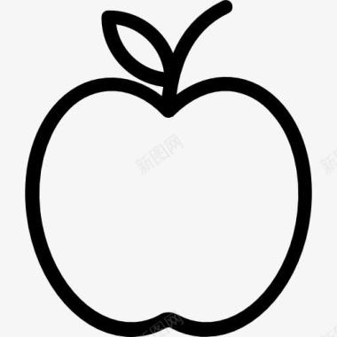 食品罐苹果图标图标