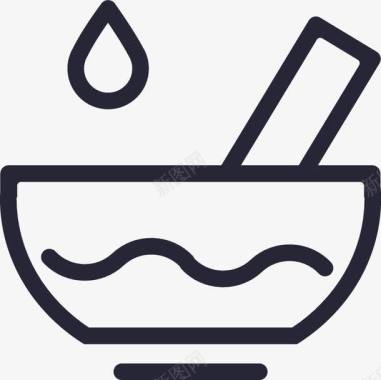 母婴logo厨电粥矢量图图标图标