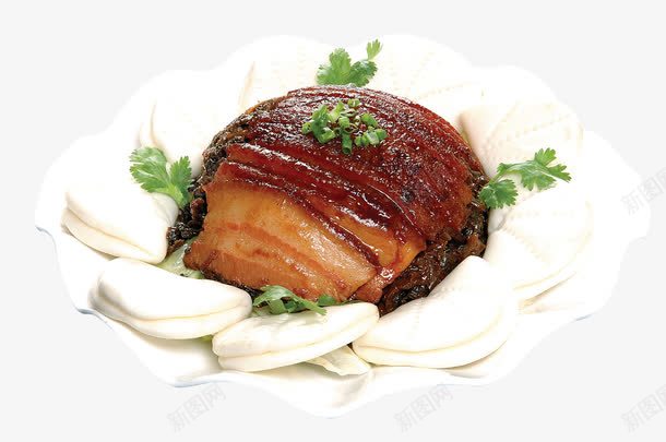 一盘泡馍夹肉png免抠素材_88icon https://88icon.com 中国美食 产品实物 泡馍夹肉 菜品 菜肴 餐饮