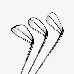 高尔夫球杆素材