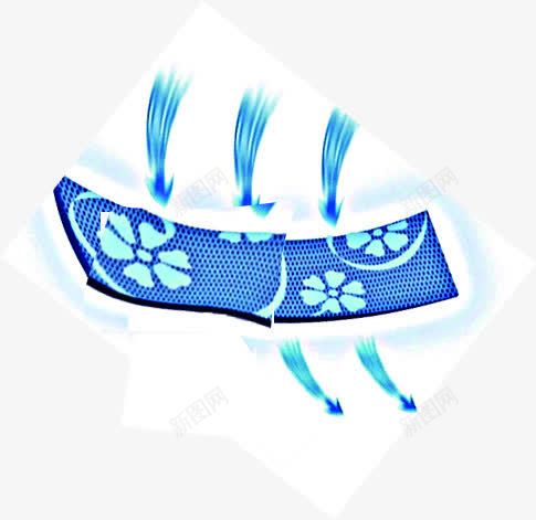 手绘蓝色花紋卡通卫生巾png免抠素材_88icon https://88icon.com 卡通蓝色 卫生巾 花紋 蓝色 蓝色卡通 蓝色花紋