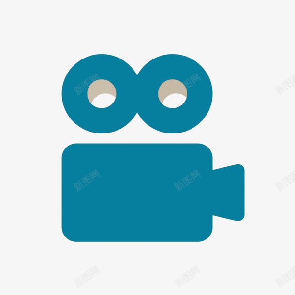 蓝色放映机png免抠素材_88icon https://88icon.com 放映机 矢量蓝色 蓝色 蓝色矢量