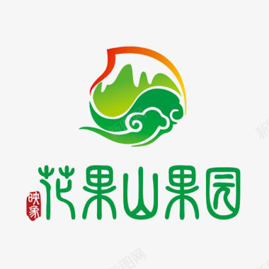 花果山花果山果园logo图标图标