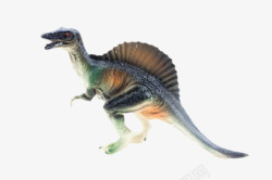 凶猛的恐龙玩具塑胶制品实物素材