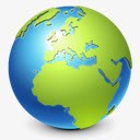 浏览器地球全球全球国际互联网行图标图标