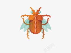 动物甲虫素材