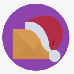 圣诞节接触邮件圣诞老人的信媒体素材