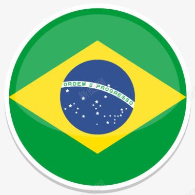 巴西标志巴西2014世界杯标志平图标图标