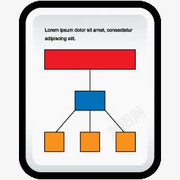 情绪图表文档组织图图标图标