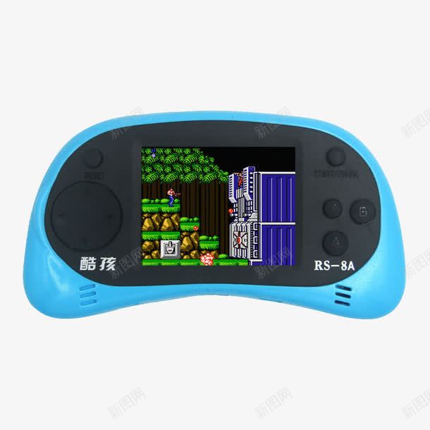 蓝色游戏机png免抠素材_88icon https://88icon.com psp 产品实物 游戏 游戏机 电玩