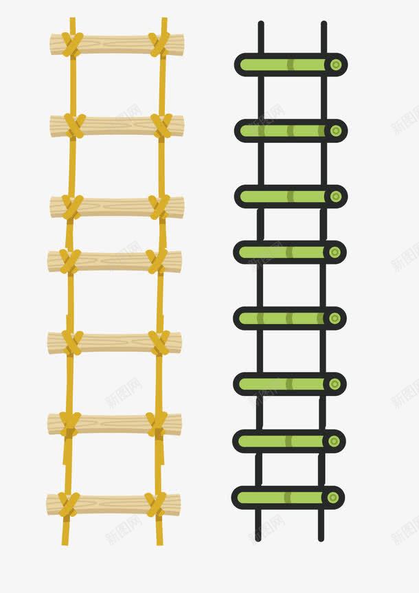 彩色卡通云梯png免抠素材_88icon https://88icon.com 云梯 海报素材 登高海报素材 矢量云梯 绿色梯子 装饰素材 黄色梯子