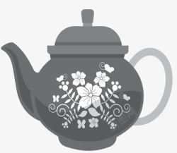 中国风的茶壶素材