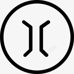 右转交通标志右转图标高清图片