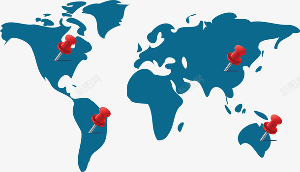 手绘简约房子被标记的地点矢量图图标图标