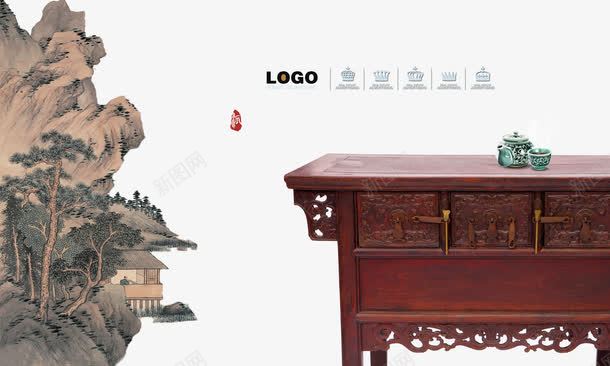 古典家具png免抠素材_88icon https://88icon.com 古典家具 图片下载 文化艺术