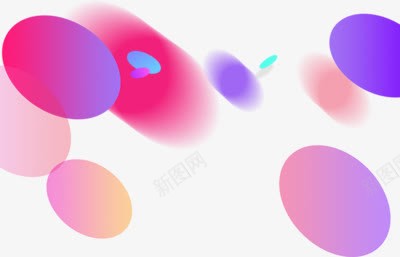 彩色渐变创意椭圆png免抠素材_88icon https://88icon.com 创意 彩色 椭圆 渐变