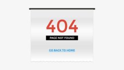 404错误提示素材