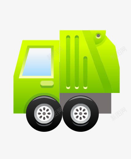 绿色小汽车png免抠素材_88icon https://88icon.com 交通 卡通 工具 货物 货车