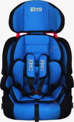 蓝色的儿童座椅素材