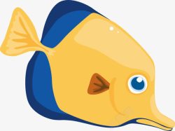 卡通小鱼素材