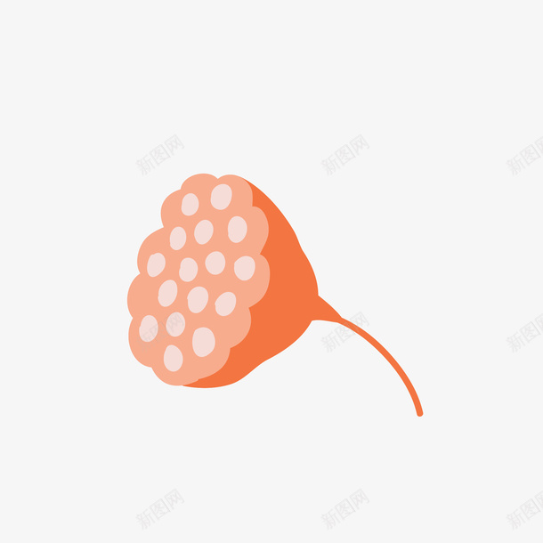 可爱小清新的莲蓬矢量图eps免抠素材_88icon https://88icon.com 卡通的莲蓬 卡通莲蓬 可爱的莲蓬 可爱莲蓬 小清新的 粉色莲蓬 莲蓬 矢量图