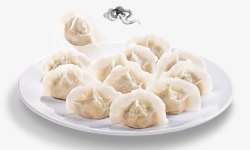 饺子一盘素材