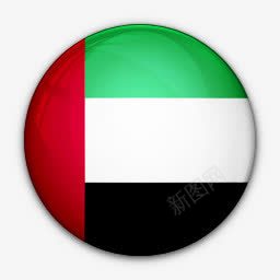 阿拉伯酋长国旗对曼联世界国旗图图标图标