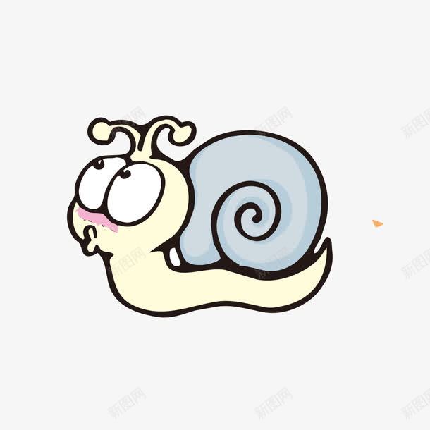 卡通爬行蜗牛png免抠素材_88icon https://88icon.com 卡通 卡通蜗牛 爬行蜗牛 蜗牛