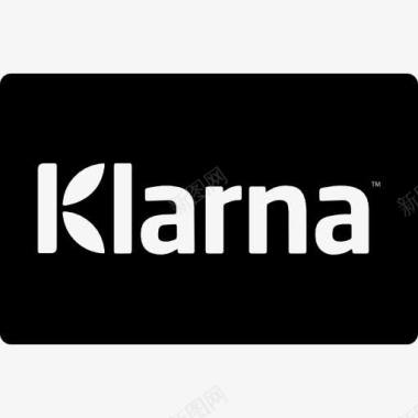 移动支付标志Klarna支付图标图标