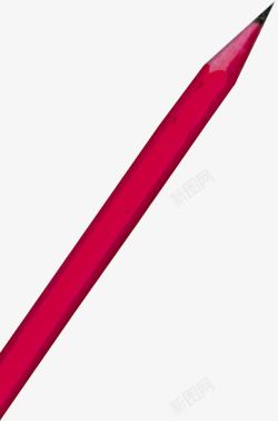 红色铅笔情人节七夕素材