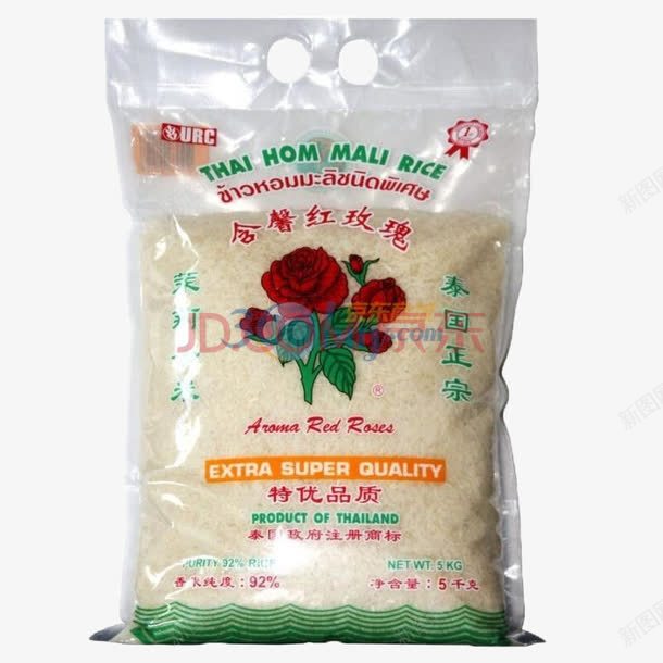 产品实物泰国香米png免抠素材_88icon https://88icon.com 农作物 米 食物 香米