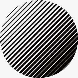 黑色线条虚线圆圈素材