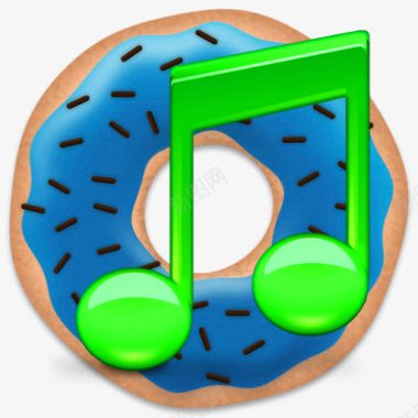 音乐音乐饼干装饰图标图标