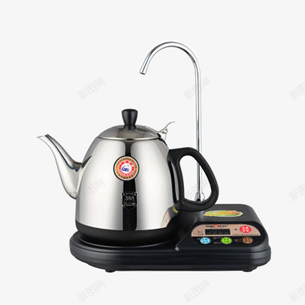 自动上水器电茶壶套组png免抠素材_88icon https://88icon.com 产品实物 茶壶 茶艺壶