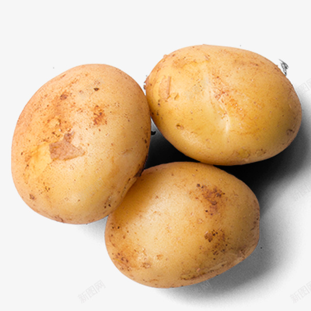 三块土豆png免抠素材_88icon https://88icon.com png图形 png装饰 土豆 蔬菜 装饰 食物