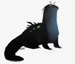 手绘恐龙素材