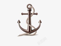 固定船只的船矛素材