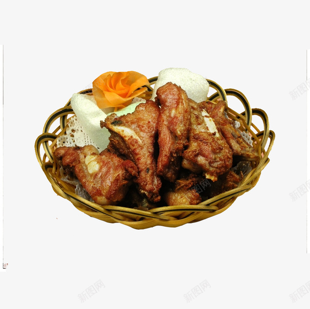 产品实物油炸蒜香排骨png免抠素材_88icon https://88icon.com 中华美食 产品食物 健康食品 排骨 美味 美食 菜品 菜肴 蒜香排骨 诱人 食品 食物 餐饮 餐饮美食