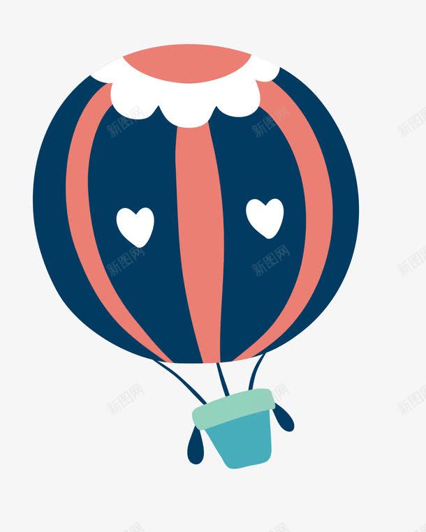 彩色卡通热气球png免抠素材_88icon https://88icon.com 卡通 彩色 热气球 矢量热气球