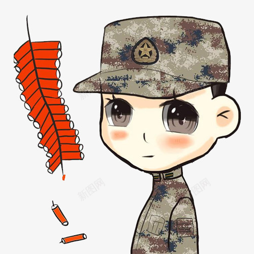 回头的卡通兵哥哥png免抠素材_88icon https://88icon.com 兵哥哥 卡通兵哥哥 卡通手绘 回头 大眼睛 海军 空军 陆军