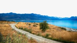 新西兰景点库克山国家公园素材