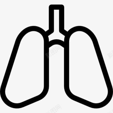 器官肺图标图标