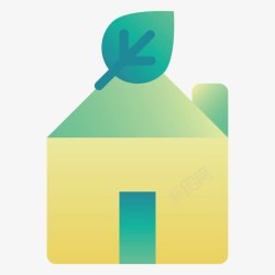 游戏小房子扁平化小房子图标高清图片