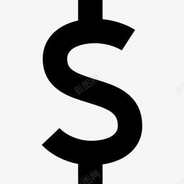 美元的货币符号图标图标