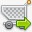 购物女孩箭头电子商务购物车fatcow图标图标
