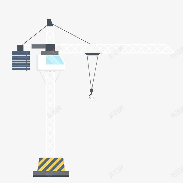 工地建筑脚手架吊车png免抠素材_88icon https://88icon.com 吊车 工地 建筑 脚手架